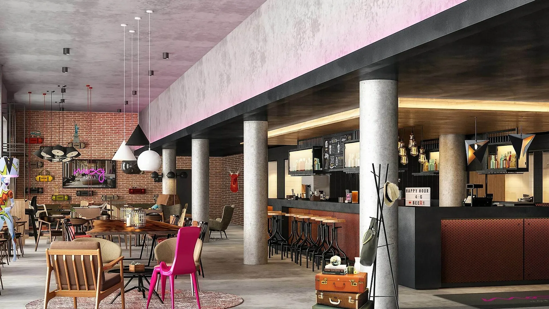 Hotel Moxy Frankfurt Airport Kelsterbach